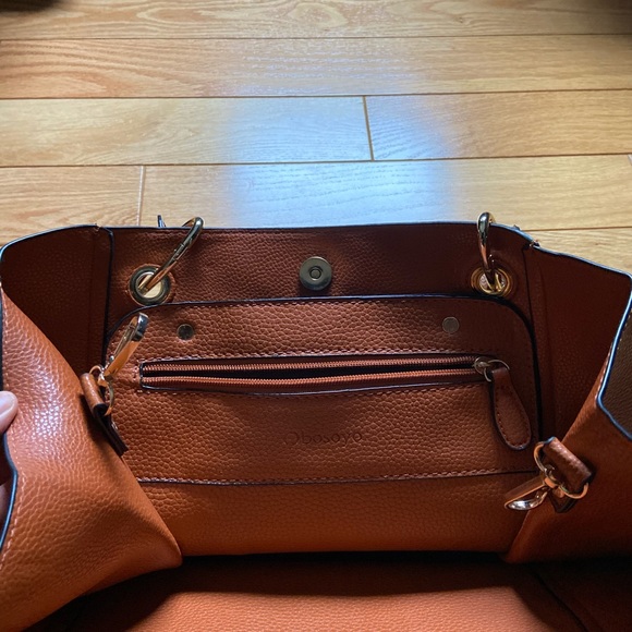 Brand new faux leather brown tote - Picture 5 of 5